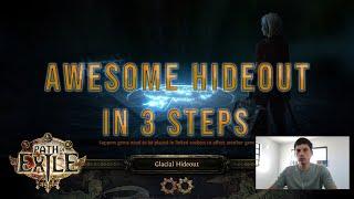 How to import Hideouts in Path of Exile! 3 steps to having an amazing hideout! Lets get a new home!