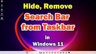 How to Enable/Disable Search Box in Windows 11