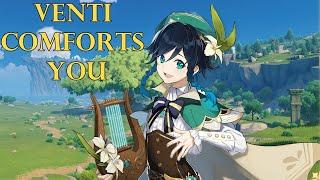 Venti Comforts you~ [Genshin Venti ASMR Roleplay] Listener x Venti