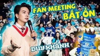 Fan Meeting 'bất ổn' vì khách mời tới trễ - Duy Khánh trải lòng sau 2 năm đại dịch covid19