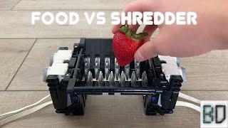 Grinding Food With A Lego Shredder