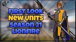 FIRST LOOK at the New Units for LIONFIRE | Conquerors Blade | Artillery