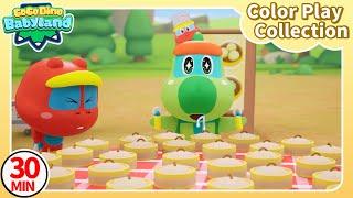 GoGo Dino Babyland Learn Colors | E11-20 | 30 min | Color Play | Dinosaurs for Baby | Kids Cartoon