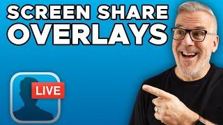 How To Use Screen Share Overlays in Ecamm Version 4