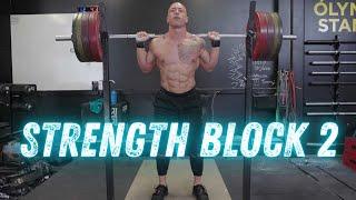 STRENGTH BLOCK 2 - PLYOS / OLY / BENCH / SQUATS