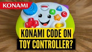 What Happens When You Enter the Konami Code on a Fisher Price Video Game Controller?