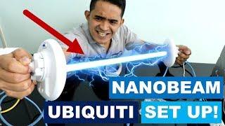 Nanobeam Ubiquiti Point to Point - Quick Setup - Beginners Guide!