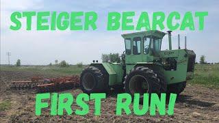 Steiger Bearcat restoration continues!  Service and field run!