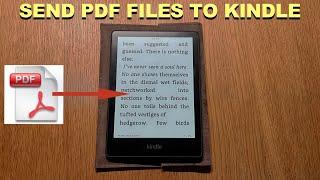 How to send and open PDF files on your Amazon Kindle e-Reader easily!