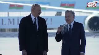 Президент Азербайджана прибыл в город Ургенч