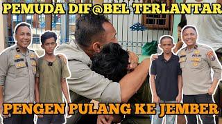 PULANG DINAS LIHAT @NAK KECIL YATIM PIATU DIF@BEL TERLANT@R JALAN KAKI .PENGEN PULANG KE JEMBER