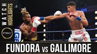 Fundora vs Gallimore HIGHLIGHTS: August 22, 2020 | PBC on FOX