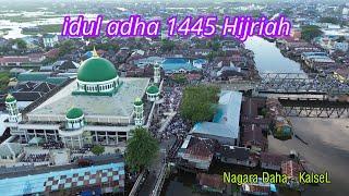 idul adha Tahun 2024, Masjid Besar ibrahim Nagara HSS