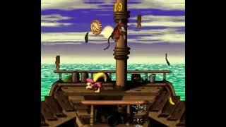 Donkey Kong Country 2 (SNES) Gangplank Galley