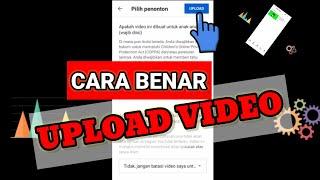 Cara Upload Video yang Benar ke Youtube untuk Pemula - Android