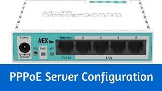 MikroTik PPPoE Server Configuration with user manager Full Setup