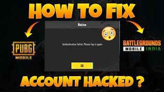 Authentication Failed Please Login Again Error In PUBG Mobile, BGMI, PUBG KR