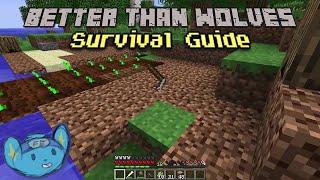 Farming Basics - EP5 Better Than Wolves (Minecraft) Survival Guide