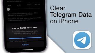 How to Clear Telegram Storage in iPhone! [2023]