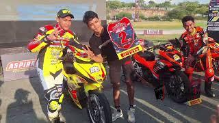 YUDI PRAYOGO JUARA RACE 1 SCR PALU KATEGORI EXPERT