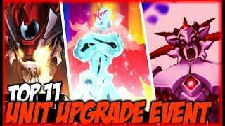 Top 11 UNIT UPGRADE EVENT of SRW | Nickioh | スーパーロボット大戦