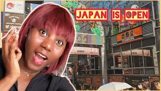 JAPAN opened its borders