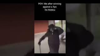 me winning 5 year old kid on roblox