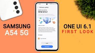 Samsung A54 One Ui 6.1 Update Features | 34+ Hidden Features #samsunga54