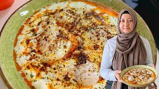 How To Make Cilbir / Turkish Eggs - Aysenur Altan