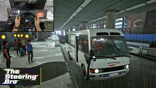 Fernbus Simulator - BB40 Old Minibus/Van "4K" | G29 Steering Wheel & Steering Wheel Gameplay