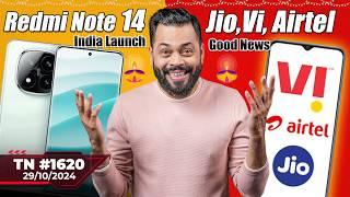 Jio-Airtel Good News, Redmi Note 14 India Launch, New iMac ,realme Foldable?,Pixel 11 100x-#TTN1620