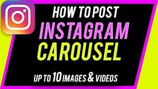 How to Create Instagram Carousel Post - Grow FASTER with Multi-image Posts