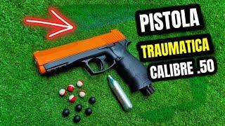 Pistola de Gas Pimienta y Traumatica cal .50 LEGAL EN MEXICO