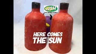 lush “Here Comes the Sun” Easter 2018 naked shower gel