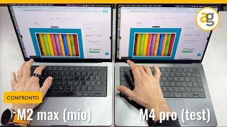 RECENSIONE MAC BookPro M4 (pro) Vs. M2 (max) e CONFRONTO