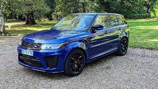 Range Rover Sport SVR review - offensive or awesome?? Walkaround, drive along, performance and price
