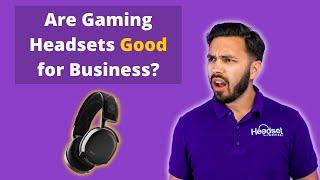 Can you use a Gaming Headset for Office? Steelseries Arctis 7 VS. Office Headsets!