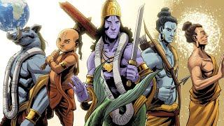 The 10 Avatars of Vishnu - Hindu Mythology