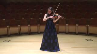 Ekaterina Valiulina J.S.Bach Ciaccona from Partita n.2 for violin solo