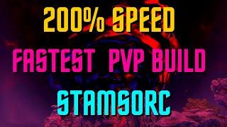 200% Speed Stamina Sorcerer PVP Build - ESO Ascending Tide