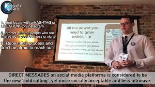 Direct messaging customers online | Social Media seminar in East Sussex by MODIFY MEDIA