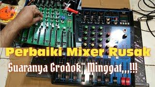 unboxing paket kiriman || PERBAIKI AUDIO MIXER suara gembrodok, noise