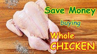 How to Cut Up a Whole CHICKEN? Easy!!!