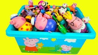Свинка Пеппа игрушки, сюрпризы, раскраски. Игрушкин ТВ