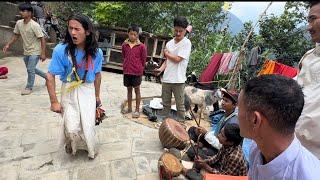 Goddesses, Gods and cultural dances celebrated in rural villages of Nepal. !Gobinda Rohan