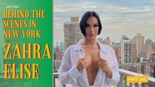 Behind The Scenes with Leon Dash in New York  PT 1 | Zahra Elise