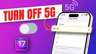 How to Turn Off 5G on iPhone | Disable 5G on iOS