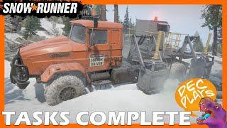 All Tasks Complete - Let's Play Snowrunner Season 11 - Scandinavia (14)
