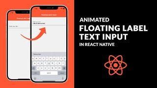 Floating Label TextInput in React Native #reactnative