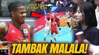 Japanese nag PINOY STEP vs SMB! Pinatay ng mga Local Player ng Hiroshima ang Beermen!